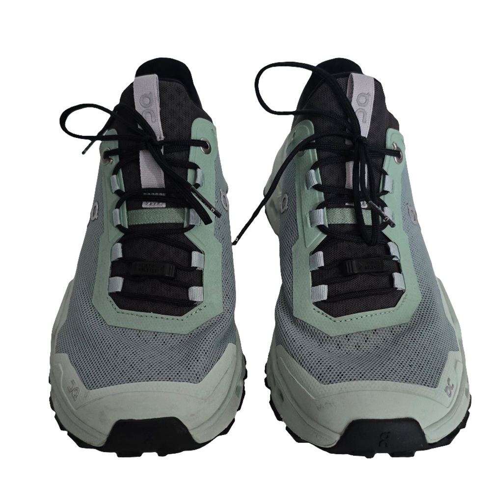 On Running Athletic Shoes - Mint Green and Black